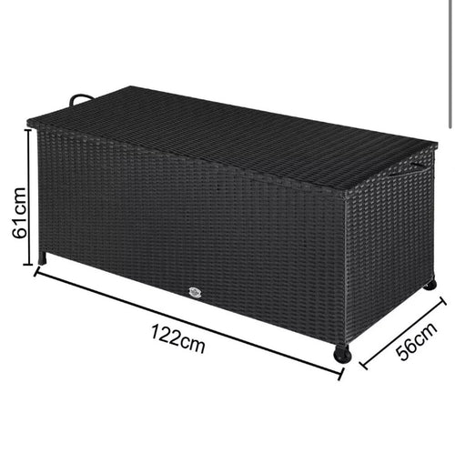 Gartenbox Polyratten Schwarz